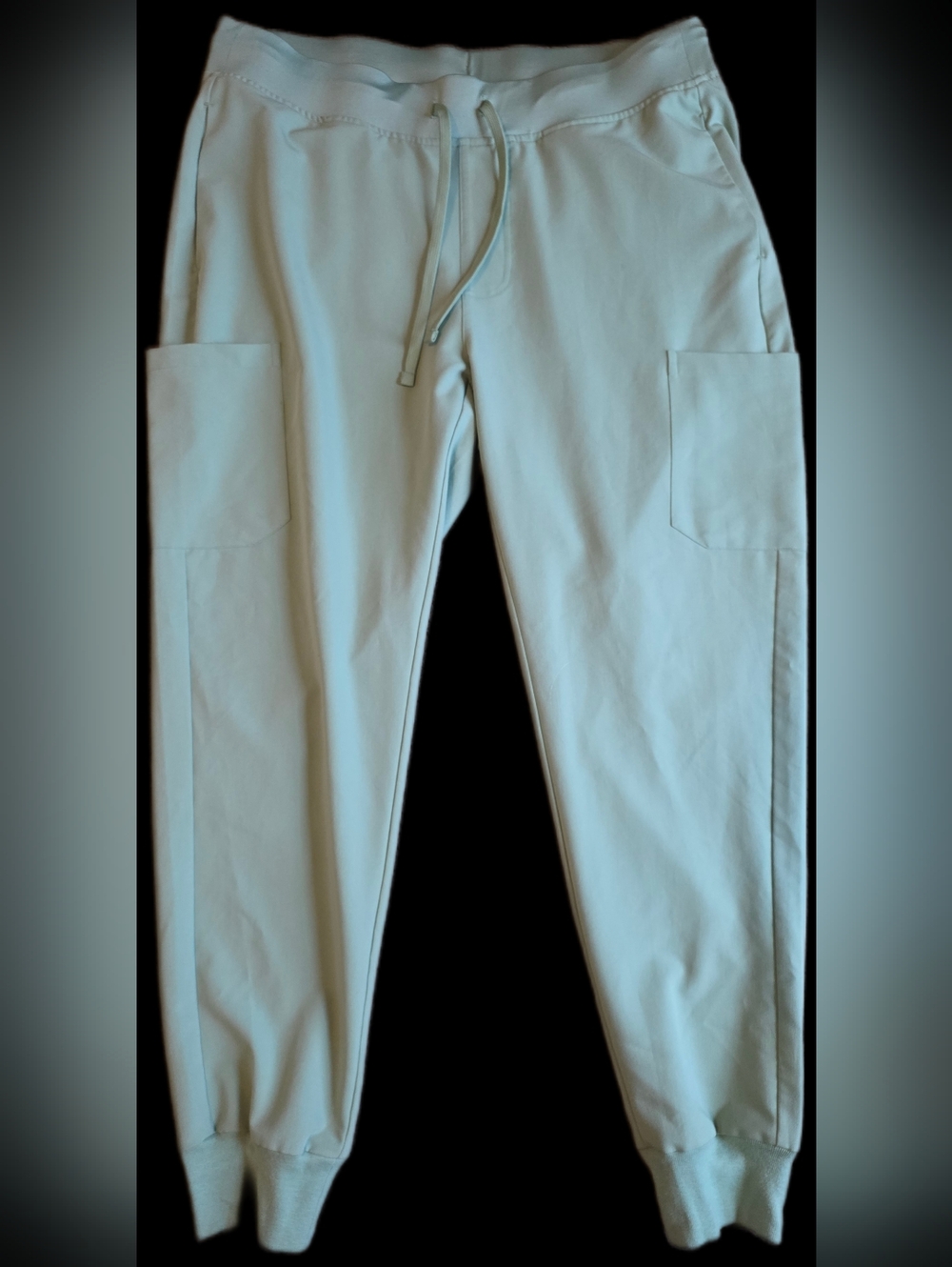 Mandala Light Blue Jogger Scrubs